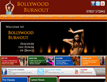 Tablet Screenshot of bollywoodburnout.com